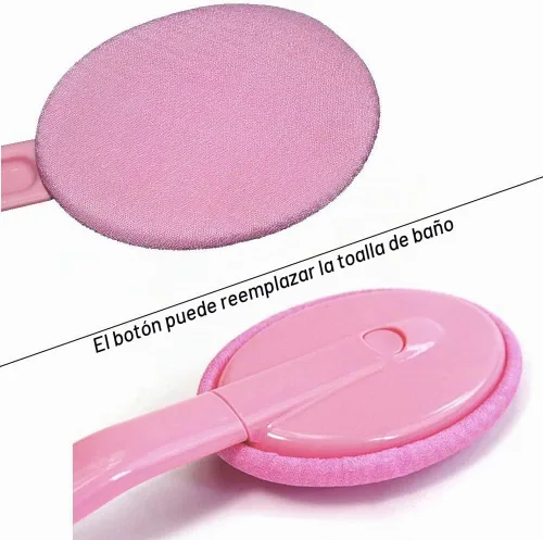 Vista 4 de Eyxformula Aplicador Fácil de Loción para la Espalda – Varita Aplicadora de Crema de Mango Largo con 2 Almohadillas, Herramienta para Aplicar
