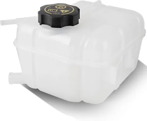 Vista 34 de SCITOO Botella de expansión de desbordamiento de refrigerante del tanque C2C34318 del depósito del radiador del refrigerante para Jaguar Fit for