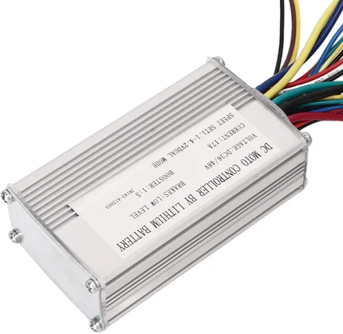 Vista 9 de Controlador de motor de CC con mazo de cables Controlador de motor Batería de litio para 36V 48V 17A eléctrico