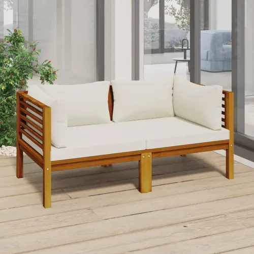 Vista 34 de Juego de 5 piezas para patio con cojín, juego de muebles de sofá, resistente a la intemperie, adecuado para uso en exteriores, requiere montaje Gris