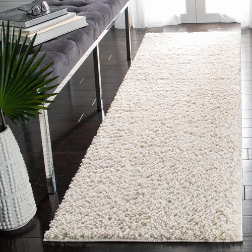 Vista 38 de SAFAVIEH Colección August Shag - Alfombra de área de 6 x 9 pies, color lila, diseño sólido, no desprende pelusa y de fácil cuidado, grosor de 1.2