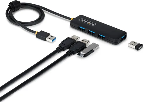 Vista 9 de StarTech Hub USB-A de 4 puertos de 5 Gbps con cable de 5 pulgadas/5.1 in, iMac (H5A4A-USB-HUB)
