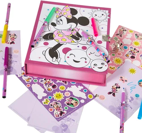 Vista 7 de Innovative Designs Disney Minnie Mouse - Caja de almacenamiento de tesoros para niñas