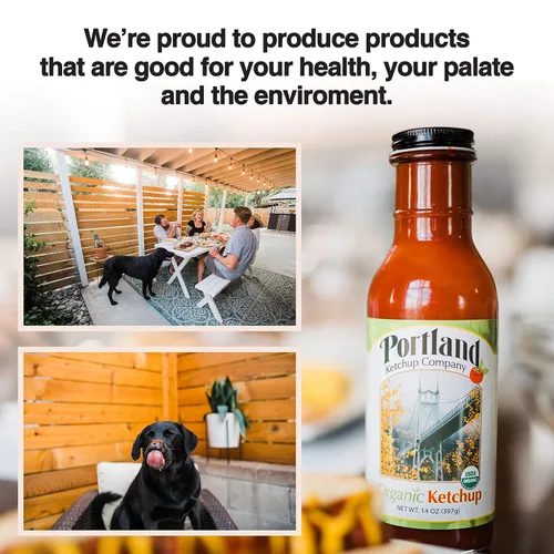 Vista 7 de Portland - Caja de regalo orgánica de ketchup de Portlandia Foods (14 onzas líquidas, paquete de 3) naturalmente sin gluten, vegana, sin OMG