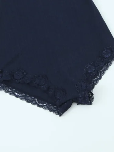 Vista 4 de Muke Oneplus Body de malla transparente con encaje floral para mujer