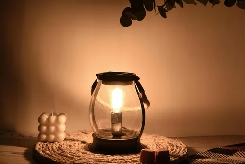 Vista 7 de Quemadores eléctricos de cera derretida, quemador de aceite, calentador de cera, calentador de fragancia, lámpara de aceite de luz nocturna