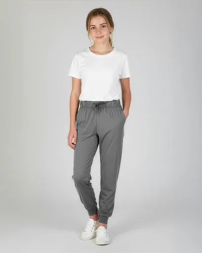 Vista 33 de Real Essentials Paquete de 3: pantalones deportivos casuales para niñas (de 7 a 16 años)
