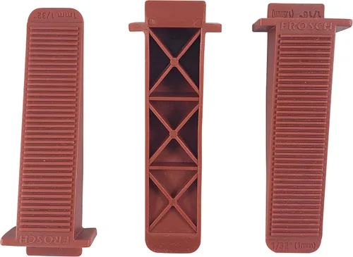 Vista 3 de FROSCH Kit de sistema de nivelación de azulejos - 1/8" (3 mm), 250 clips y 100 cuñas