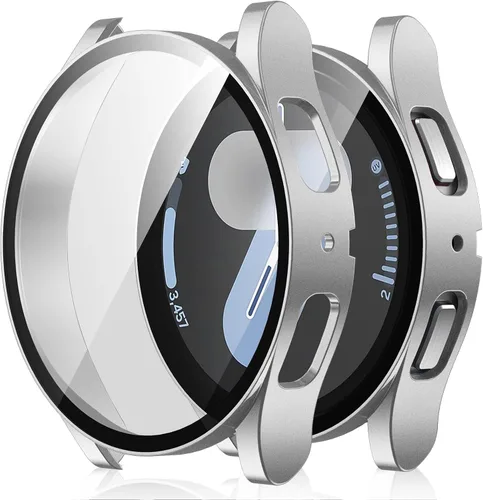 Vista 14 de Amizee Paquete de 2 fundas protectoras de pantalla compatibles con Samsung Galaxy Watch Ultra (2025/2024) de 1.772 pulgadas, con protector de negro