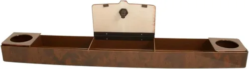 Vista 5 de Buggies Unlimited Bandeja/organizador universal para carrito de golf, acabado de grano de madera, compatible con la mayoría de los modelos