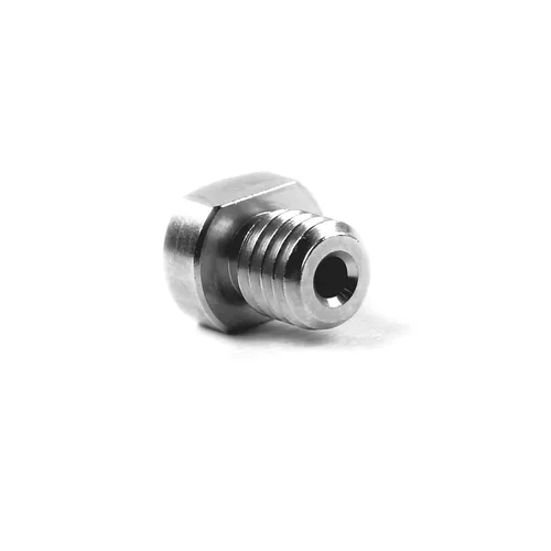 Vista 2 de Microswiss - Boquilla de latón chapada en latón resistente al desgaste para Robo 3D - M6 hilo 0.069 in filamento (0.012 in)
