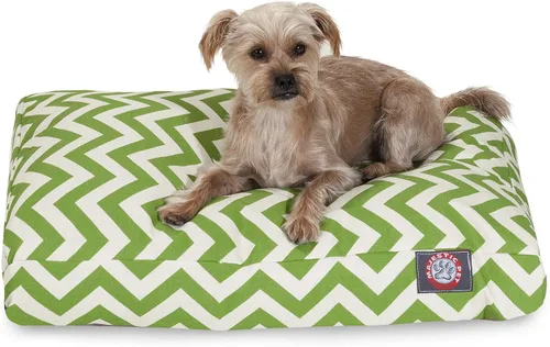 Vista 31 de Majestic Pet Chevron - Cama rectangular lavable para perros, antideslizante, cómoda cama para mascotas, cama de jaula con funda extraíble lavable