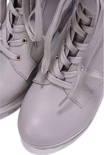 Vista 3 de Cape Robbin Monik - Botines Chelsea de plataforma con tacones gruesos para mujer, botines con bolsillo para mujer