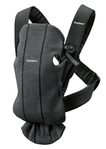 Vista 13 de BabyBjorn Portabebés Mini - Malla 3D, Crema