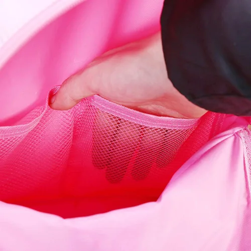 Vista 6 de ORIDOOR Mochila de ballet con encaje rosa para bailarina, Zapatos rosas B2, talla única