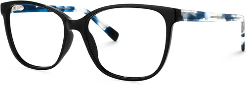 Vista 2 de Zeelool Genie ZWA495436 - Gafas clásicas cuadradas con montura transparente sin receta para mujeres y hombres