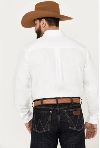 Vista 4 de Cinch CInch Solid Dove Gray Button Camisa de manga larga con botones, Gris
