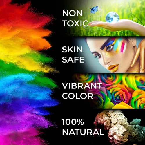 Vista 2 de Polvo de mica cereza 2 oz - Tinte para hacer jabón - Color único - Suministros para hacer jabón a mano - Pigmento de color de resina epoxi - Polvo