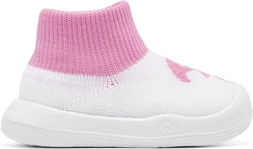 Vista 6 de Engtoy Baby Sock Shoes Baby Walking Shoes Infant Non-Slip Breathable Slippers with Soft Rubber Sole Baby Boys Girls Slip On Sneakers