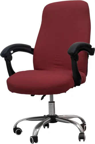 Vista 36 de Melaluxe Funda para silla de oficina con fundas para brazos - Funda elástica universal para silla de escritorio, fundas para silla de computadora