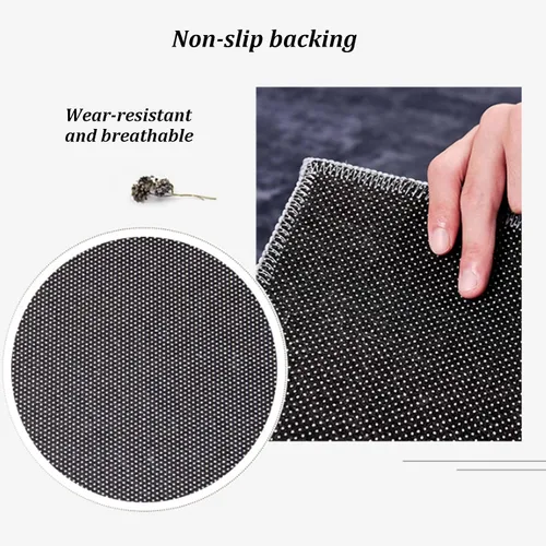 Vista 7 de Electric Heated Area Rug, Portable Heated Floor Mat with Timer & Adjustable Temperature, Foot Warmers Under Desk, Mobile Floor Heating Pads for Home