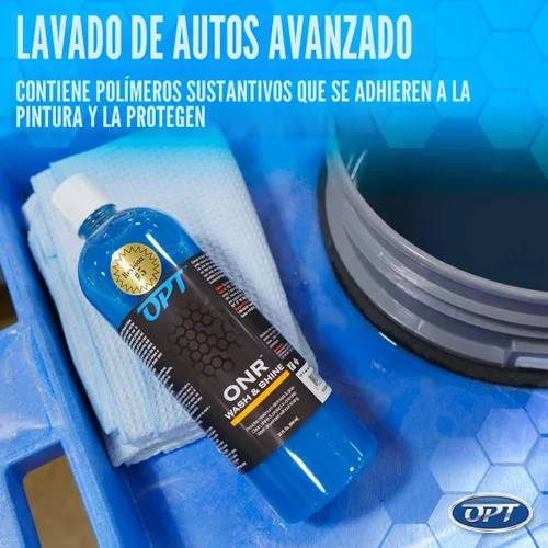 Vista 3 de Optimum No Rinse Versión 5 (946 ml) con Paquete Limpiador Interior Optimum (500 ml) – Lavado de Auto ONR Sin Enjuague con Solución de Limpieza