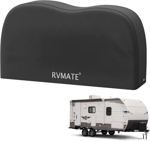Vista 9 de Cubiertas para neumáticos de autocaravana, cubierta de rueda de doble eje (paquete de 2) se adapta a neumáticos de 24 a 27 pulgadas, impermeables