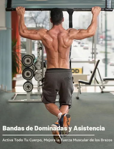 Vista 4 de Resistance Bands, Pull Up Assist Bands - Workout Bands, Eexercise Bands, Long Resistance Bands Set for Working Out, Fitness, Training, Physical