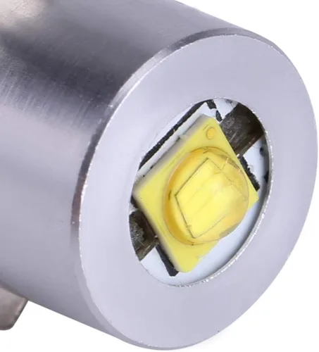 Vista 6 de Linterna de 18 V Super brillante LED reemplazo bombilla actualización, luz de trabajo de emergencia, antorchas de alto brillo 5W 6-24V P13.5S