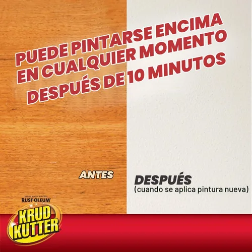 Vista 4 de Krud Kutter GO326 Gloss Off - Limpiador Preparador de Superficies para Prepintado, 32 oz