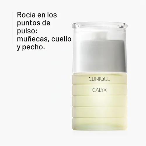 Vista 4 de Clinique Calyx Eau de Parfum Spray Notas de pomelo rojo rubí + guayaba Perfumes para mujer, 1.7 onzas líquidas