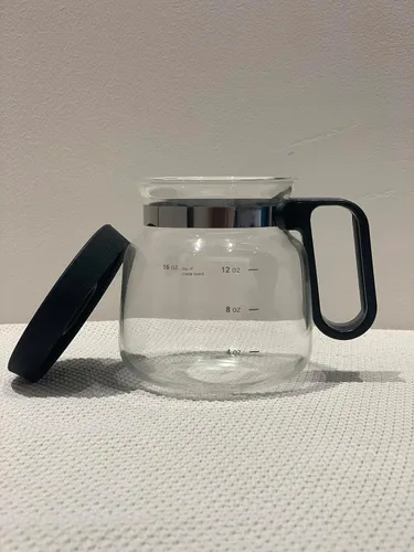 Vista 7 de EXIGENT Jarra de Café de Vidrio Taza de Té Taza de Recolección 16 Oz Onzas (Jarra de Café)