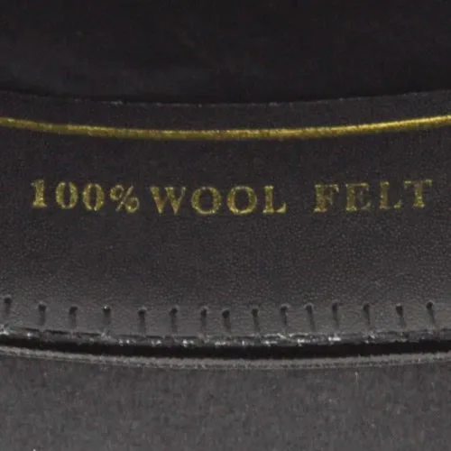 Vista 2 de Belfry Topper, sombrero 100% de algodón con forro satinado, negro, disponible en 4 tallas, para hombre