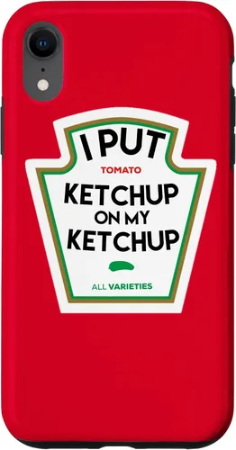 Vista 25 de I Put Ketchup on My Funny - Funda de regalo a base de tomate para iPhone 17