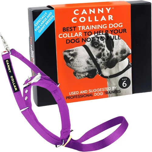 Vista 30 de Canny Gentle - Collar de cabeza de entrenamiento para perros sin tirones, color negro, talla 4 Kind, safe, comfortable & gentle, trains your dog