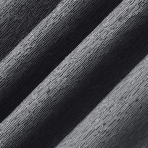 Vista 4 de Sun Zero Noir Dimensional Thermal Extreme - Cortina opaca con ojales, 52 x 96 pulgadas, gris carbón (paquete de 4)