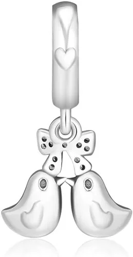 Vista 4 de CKK - Abalorios de plata de ley 925 para pulseras y collares, accesorios de joyería
