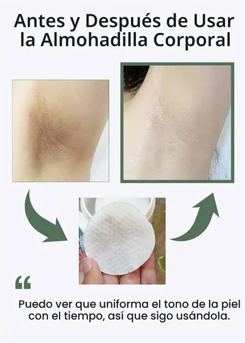 Vista 5 de Celimax ONE STEP - Almohadilla iluminadora corporal, 60 almohadillas with Green Tea & White Truffle, for Underarm, Knee & Elbow, Gentle