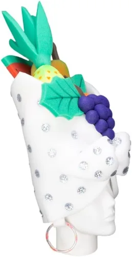 Vista 131 de Foam Party Hats: Feathers Princess Crown – Handmade Fancy Feather Crown for Weddings, Parties & Costumes