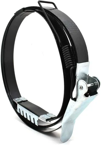 Vista 5 de Big Horn 11774 Abrazadera de banda de 19" de diámetro para colectores de polvo Oasis