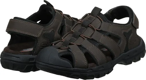 Vista 3 de Skechers USA Selmo, sandalia de pescador para hombre.