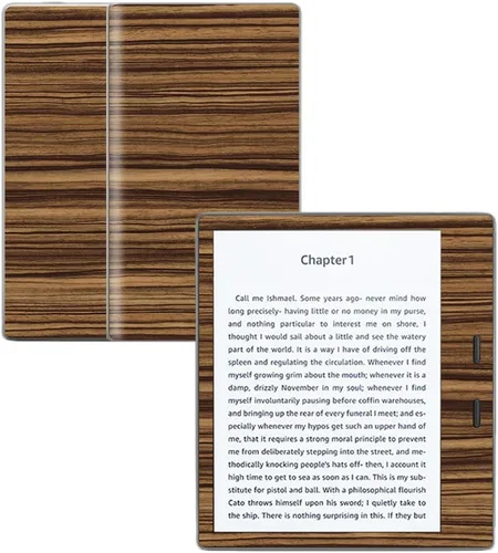 Vista 10 de MightySkins Skin compatible con Amazon Kindle Oasis 7 pulgadas (9.ª generación) - Bamboo Ohm Funda protectora de vinilo duradera y única Fácil