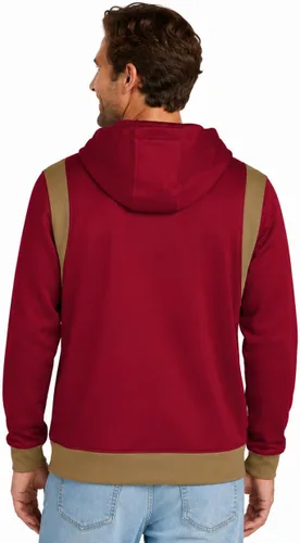 Vista 4 de Outerstuff NFL - Sudadera con capucha para hombre con cremallera completa en colores del