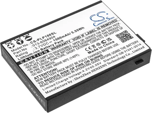 Vista 2 de Cameron Sino Batería para Plextalk Pocket Daisy Player PTP1, PTP1 PN: Plextalk 013-6564904 1500mAh / 5.55Wh