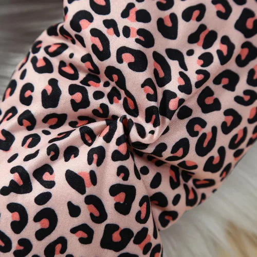Vista 9 de Baby Toddler Girls Halloween Animal Outfit Toddler Cheetah Cat Outfits Fall Winter Leopard Outfit clothes