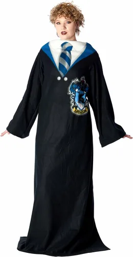 Vista 8 de Northwest Hufflepuff Hogwarts - Manta de uniforme con mangas, 48 x 71 pulgadas, Harry Potter