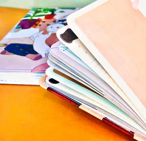 Vista 7 de KetA Diario kawaii, diario Kawaii para niñas, lindo cuaderno diario, cuaderno kawaii, 5 x 7 pulgadas, 5.1 x 7.1 in, 256 páginas, cubierta de piel