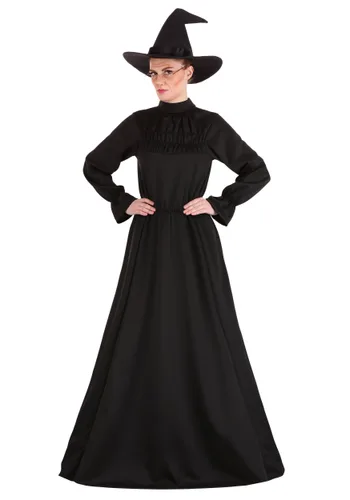 Vista 3 de Disfraz Deluxe de Profesora McGonagall para Mujer de Harry Potter Multicolor