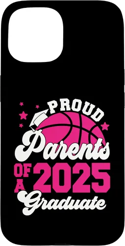 Vista 6 de iPhone XR Parents of a 2025 Graduate Senior Graduation Basketball Case