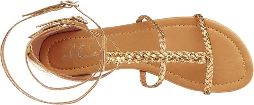 Vista 5 de Ellie Shoes 015-Cairo, sandalia baja de mujer